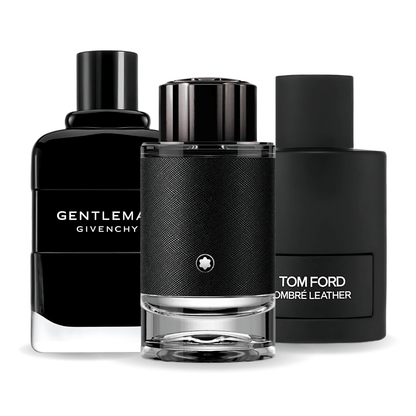 Set de 3 parfumuri | Tom Ford Ombre Leather + Givenchy Gentleman + Montblanc Explorer 100 ml