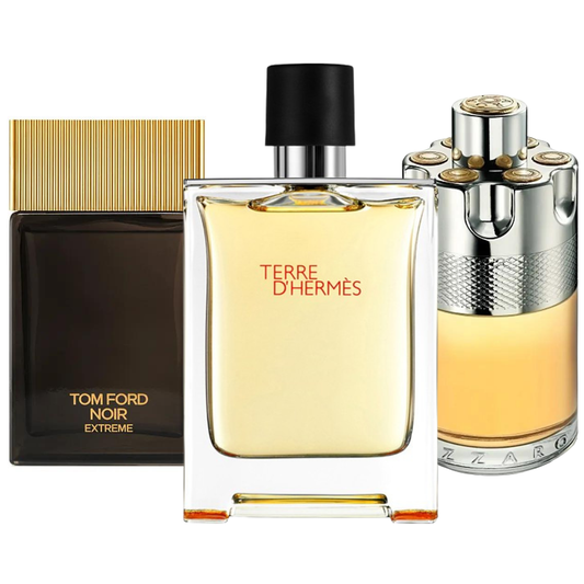 Set de 3 parfumuri | Terre d’Hermès + Azzaro Wanted + Tom Ford Noir Extreme 100 m