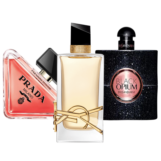 Set de 3 parfumuri | Prada Paradox + Black Opium Yves Saint Laurent + Libre 100 ml