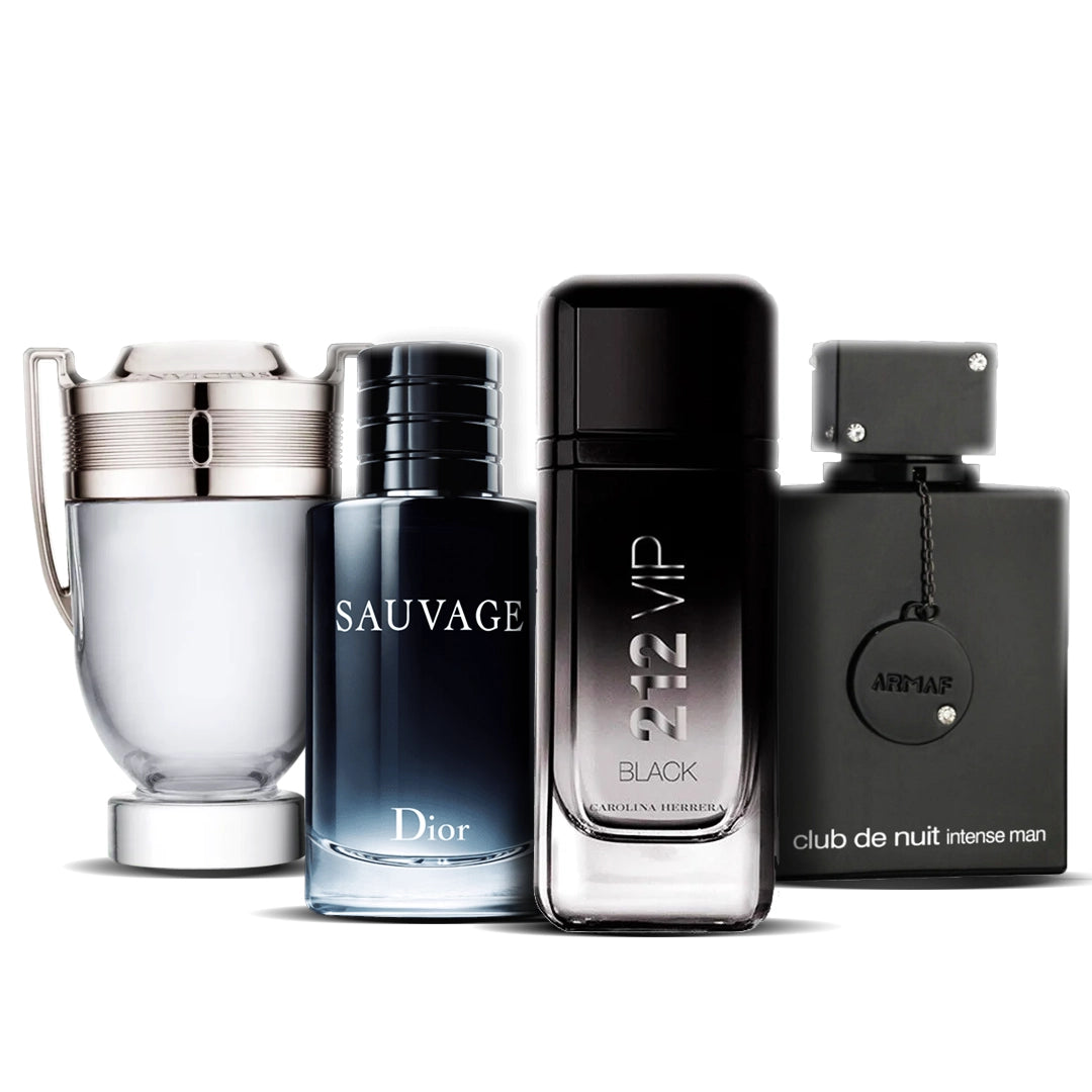 Set de 4 parfumrui  | One Million Royal + 212 VIP Men + Sauvage Dior + Versace Eros 100 ml